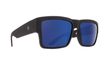 Spy Optic Sunglasses // Cyrus Soft Matte Black HD+ Blue Spectra
