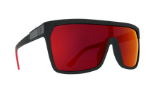 Spy Optic Sunglasses // Flynn Soft Matte Black Red Fade HD+ Red Spectra